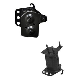 Replace® - Front Driver and Passenger Side Bumper Bracket Set (CAPA Certified)