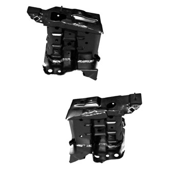 Replace® - Front Driver and Passenger Side Bumper Bracket Set (CAPA Certified)