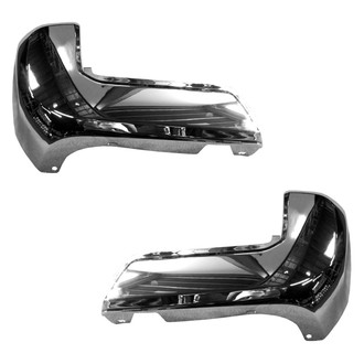 Replace® - Rear Outer Driver and Passenger Side Bumper End Set (CAPA Certified)