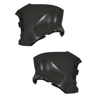 Replace® - Rear Driver and Passenger Side Bumper Cover Set (Standard Line)