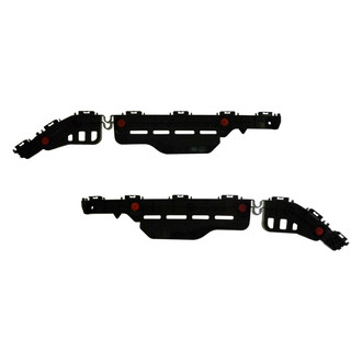 Replace® - Rear Driver and Passenger Side Bumper Support Bracket Set (CAPA Certified)