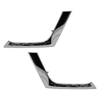 Replace® - Rear Lower Driver and Passenger Side Bumper Cover Molding Set (Standard Line)
