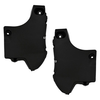 Replace® - Rear Driver and Passenger Side Bumper Cover Side Seal Bracket Set (CAPA Certified)