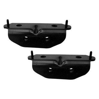 Replace® - Rear Driver and Passenger Side Bumper Support Bracket Set (CAPA Certified)