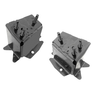 Replace® - Rear Driver and Passenger Side Bumper Bracket Set (CAPA Certified)