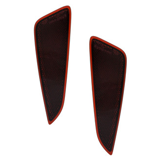 Replace® - Rear Driver and Passenger Side Bumper Reflector Set (Standard Line)