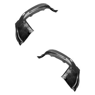 Replace® - Front Driver and Passenger Side Fender Liner Rear Section Set (Standard Line)