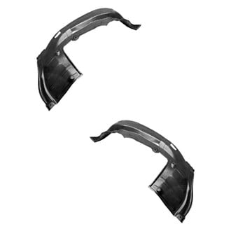 Replace® - Front Driver and Passenger Side Fender Liner Rear Section Set (CAPA Certified)
