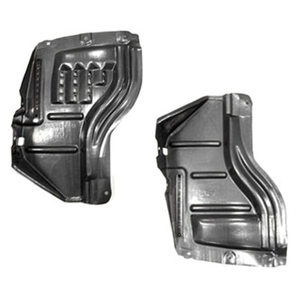 Replace® - Front Driver and Passenger Side Fender Liner Front Section Set (CAPA Certified)