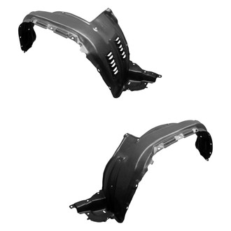Replace® - Front Driver and Passenger Side Fender Liner Set (Standard Line)