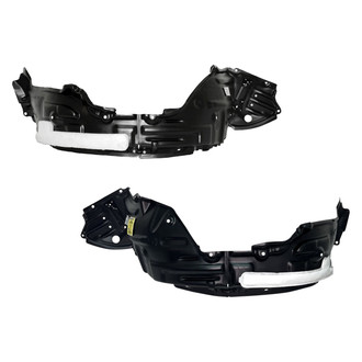 Replace® - Front Driver and Passenger Side Fender Liner Set (Standard Line)