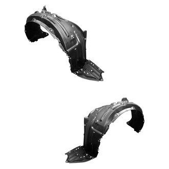 Replace® - Front Driver and Passenger Side Fender Liner Set (CAPA Certified)