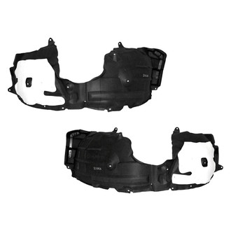 Replace® - Front Driver and Passenger Side Fender Liner Set (CAPA Certified)