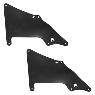 Replace® - Front Rearward Driver and Passenger Side Fender Splash Shield Set (Standard Line)