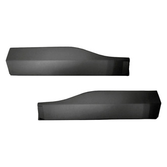 Replace® - Rear Lower Driver and Passenger Side Door Molding Set (Standard Line)