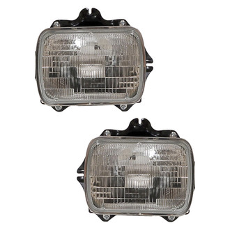 Replace® - Driver and Passenger Side Replacement Headlight Set (Standard Line)
