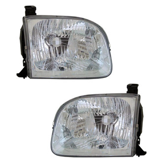 Replace® - Driver and Passenger Side Replacement Headlight Set (CAPA Certified)