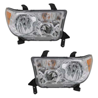 Replace® - Driver and Passenger Side Replacement Headlight Set (CAPA Certified)