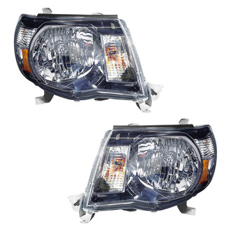 Replace® - Driver and Passenger Side Replacement Headlight Set (CAPA Certified)