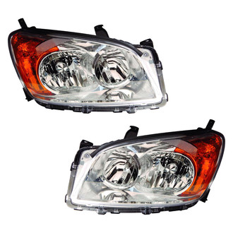 Replace® - Driver and Passenger Side Replacement Headlight Set (Value Line)