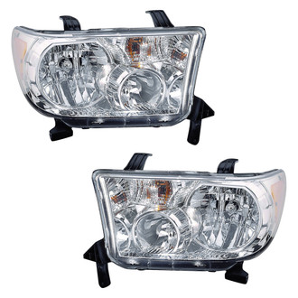Replace® - Driver and Passenger Side Replacement Headlight Set (CAPA Certified)