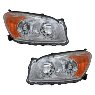 Replace® - Driver and Passenger Side Replacement Headlight Set (CAPA Certified)