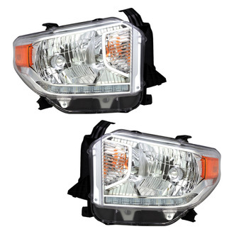 Replace® - Driver and Passenger Side Replacement Headlight Set (CAPA Certified)