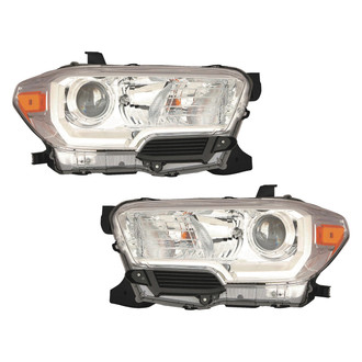 Replace® - Remanufactured OE Driver and Passenger Side Replacement Headlight Set