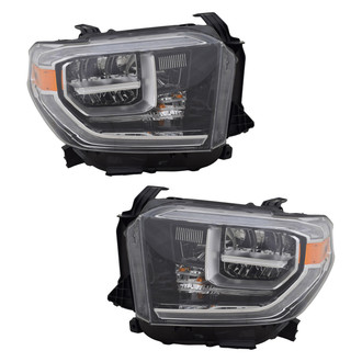 Replace® - Driver and Passenger Side Replacement Headlight Set (CAPA Certified)