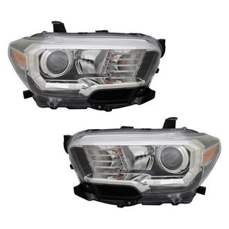 Replace® - Driver and Passenger Side Replacement Headlight Set (CAPA Certified)