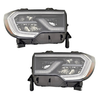 Replace® - Driver and Passenger Side Replacement Headlight Set (Value Line)