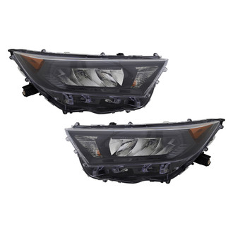 Replace® - Driver and Passenger Side Replacement Headlight Set (Standard Line)