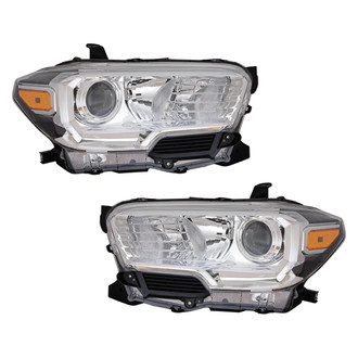Replace® - Remanufactured OE Driver and Passenger Side Replacement Headlight Set