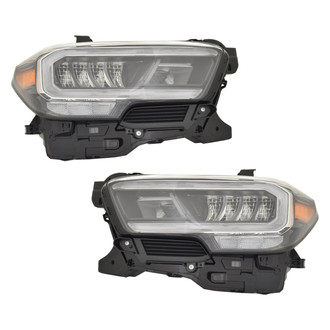Replace® - Remanufactured OE Driver and Passenger Side Replacement Headlight Set