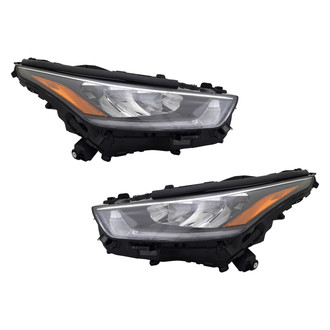Replace® - Driver and Passenger Side Replacement Headlight Set (Standard Line)