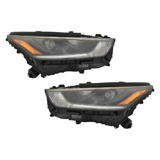 Replace® - Remanufactured OE Driver and Passenger Side Replacement Headlight Set