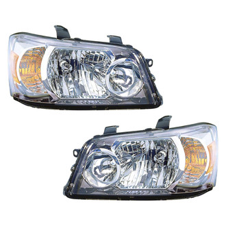 Replace® - Driver and Passenger Side Replacement Headlight Set Lens and Housing (Value Line)
