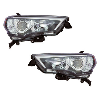 Replace® - Remanufactured OE Driver and Passenger Side Replacement Headlight Set