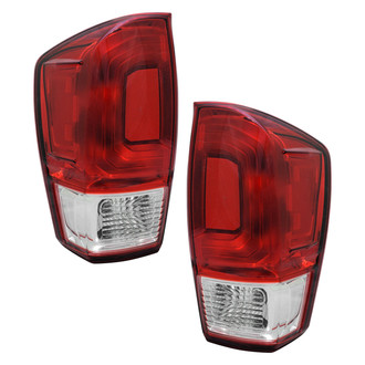 Replace® - Driver and Passenger Side Replacement Tail Lights (Standard Line)