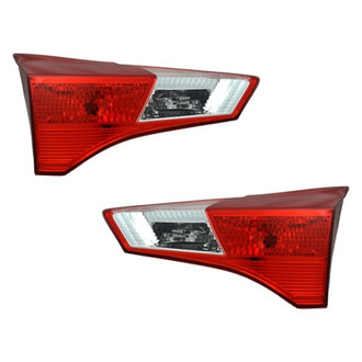 Replace® - Driver and Passenger Side Inner Replacement Tail Lights (CAPA Certified)