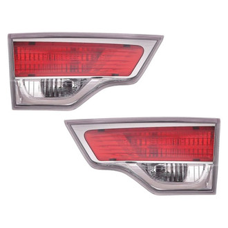 Replace® - Driver and Passenger Side Inner Replacement Tail Lights (CAPA Certified)