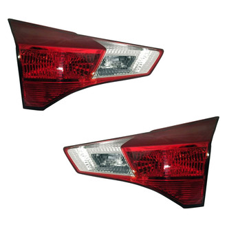 Replace® - Driver and Passenger Side Inner Replacement Tail Lights (CAPA Certified)