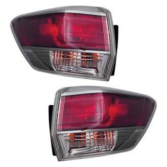 Replace® - Driver and Passenger Side Outer Replacement Tail Lights (CAPA Certified)