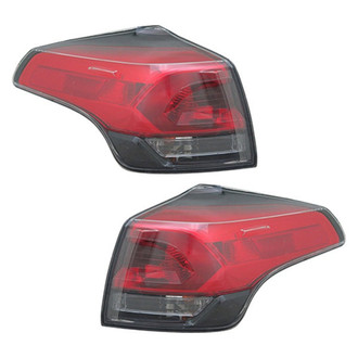 Replace® - Driver and Passenger Side Outer Replacement Tail Lights (CAPA Certified)