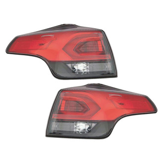 Replace® - Driver and Passenger Side Outer Replacement Tail Lights (CAPA Certified)