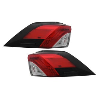 Replace® - Driver and Passenger Side Outer Replacement Tail Lights (Standard Line)