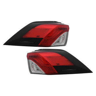 Replace® - Remanufactured OE Driver and Passenger Side Outer Replacement Tail Lights
