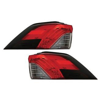 Replace® - Driver and Passenger Side Outer Replacement Tail Lights (CAPA Certified)