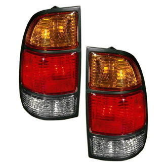 Replace® - Driver and Passenger Side Replacement Tail Light Lens and Housings (Standard Line)