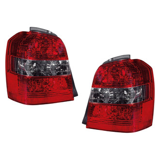 Replace® - Driver and Passenger Side Replacement Tail Light Lens and Housings (CAPA Certified)